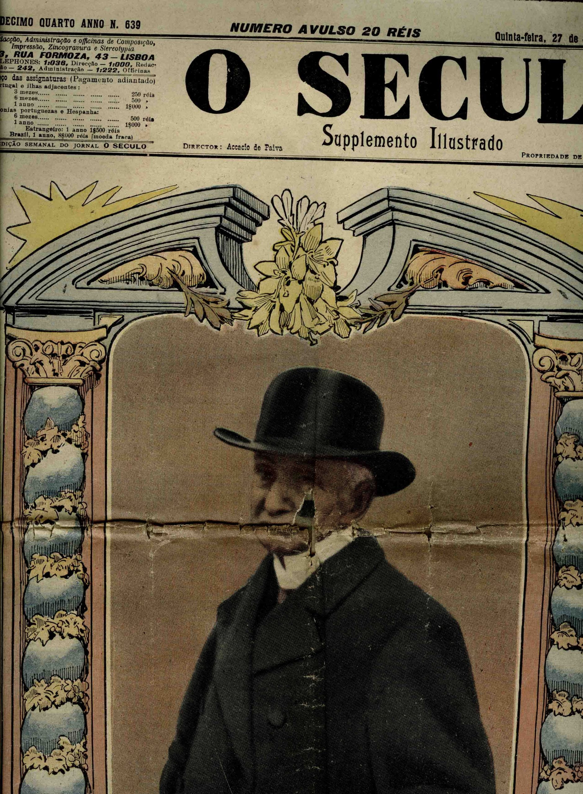O Século Suplemento Illustrado, 27 de Janeiro de 1910