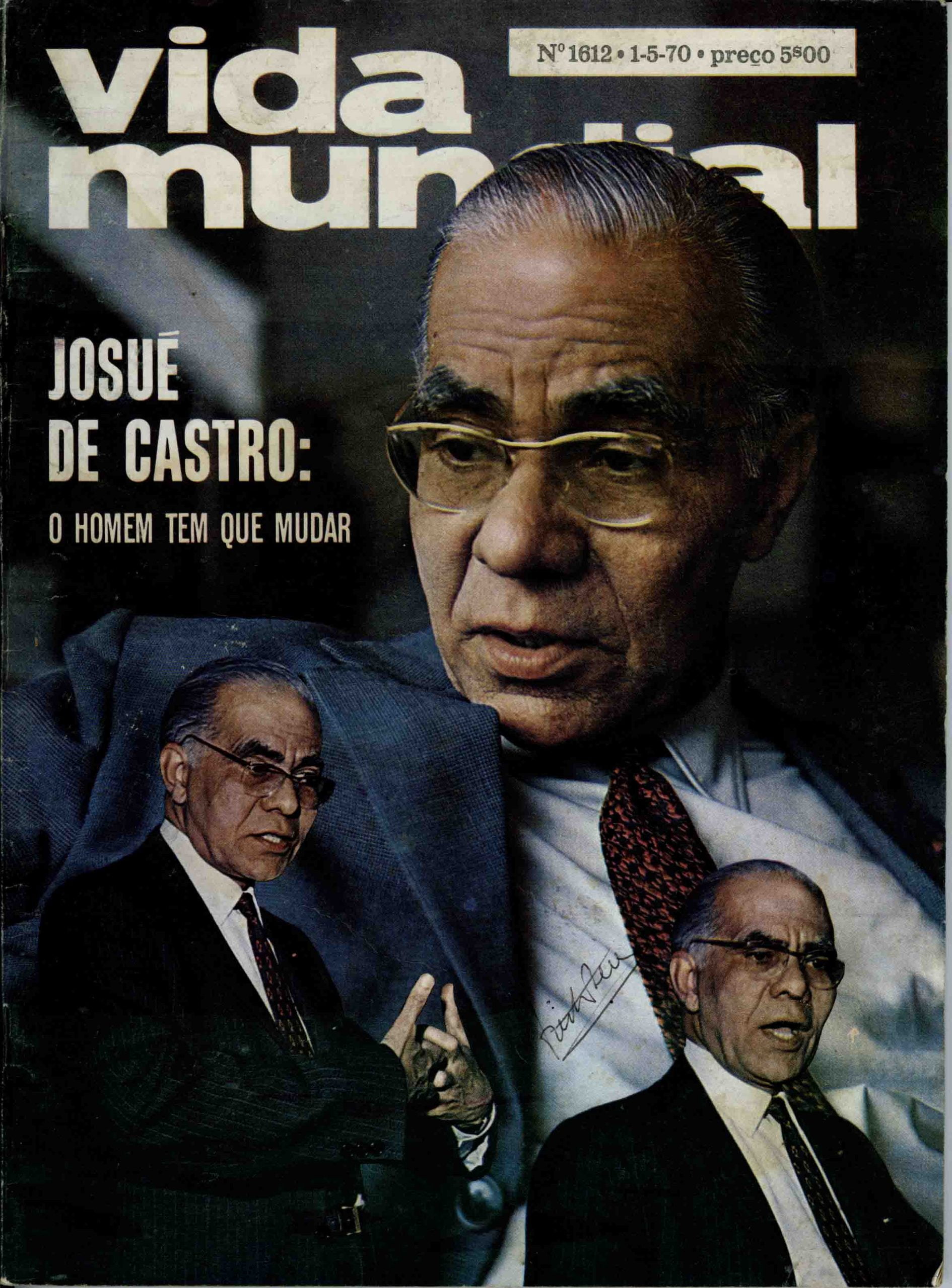 Vida Mundial, nº 1612, Josué de Castro