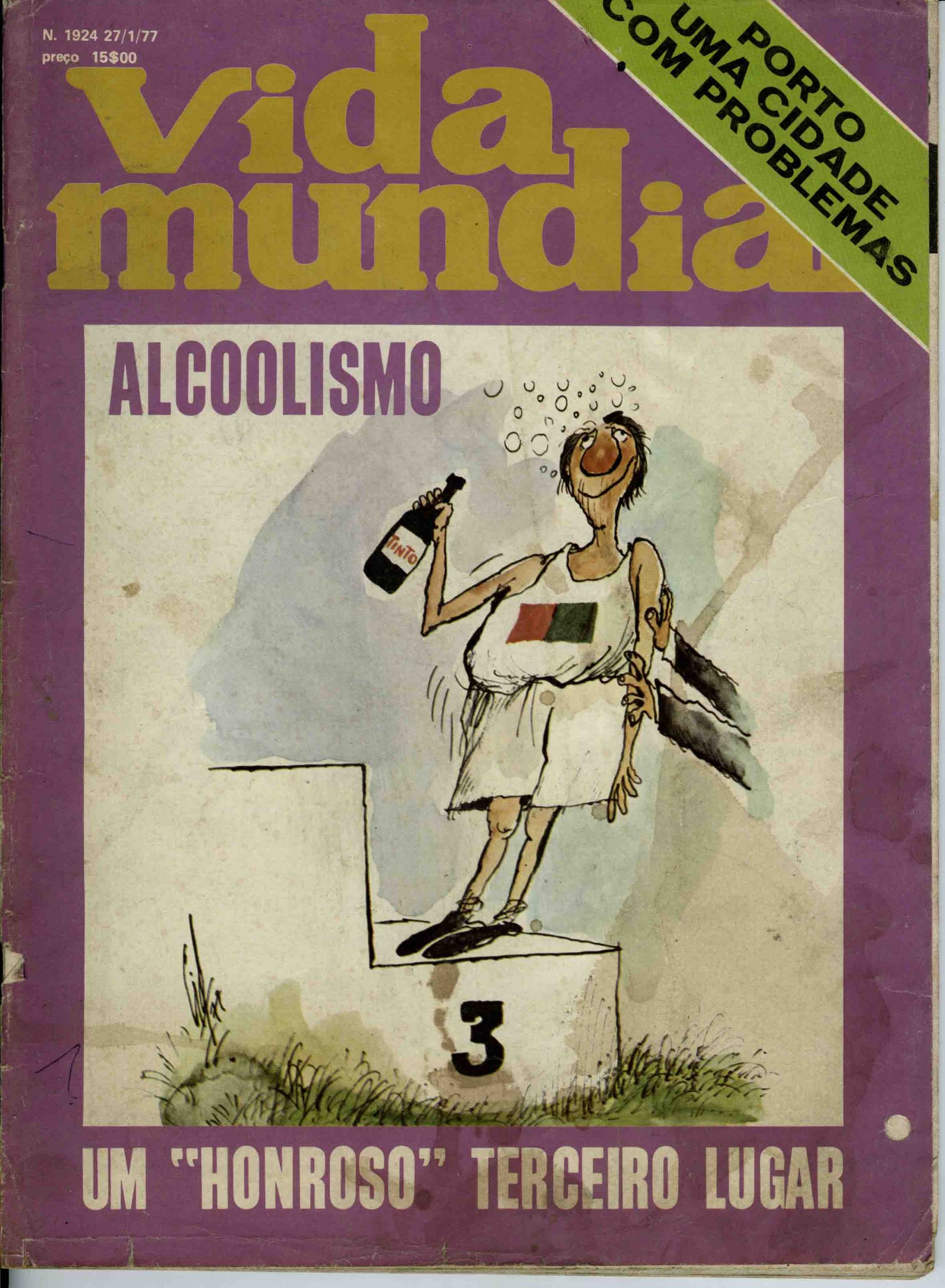 Vida Mundial, nº 1924, Alcoolismo
